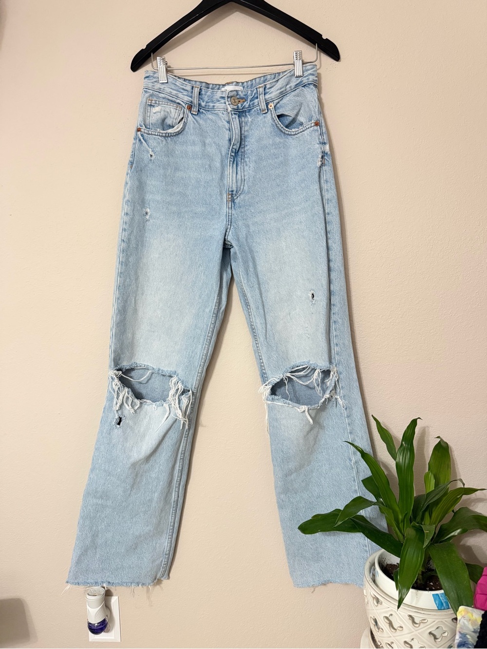 ZARA Wide leg jeans